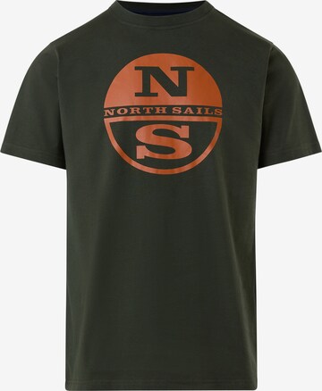 T-Shirt North Sails en orange : devant