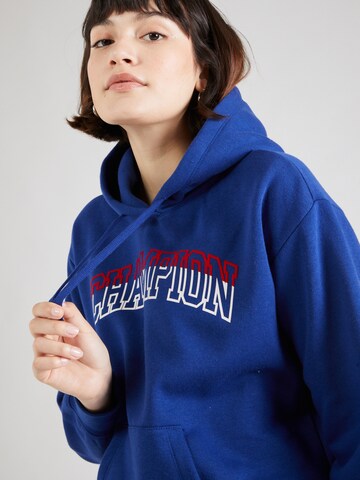 Sweat-shirt Champion Authentic Athletic Apparel en bleu