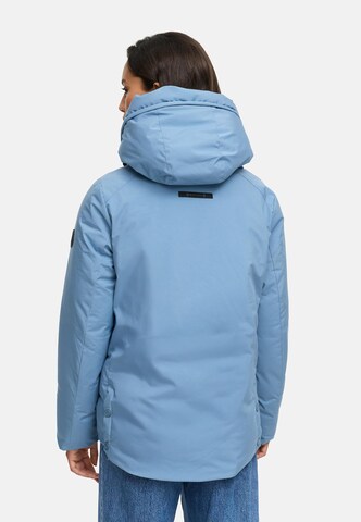 MARIKOO Winterjas 'Yeminaa 16' in Blauw