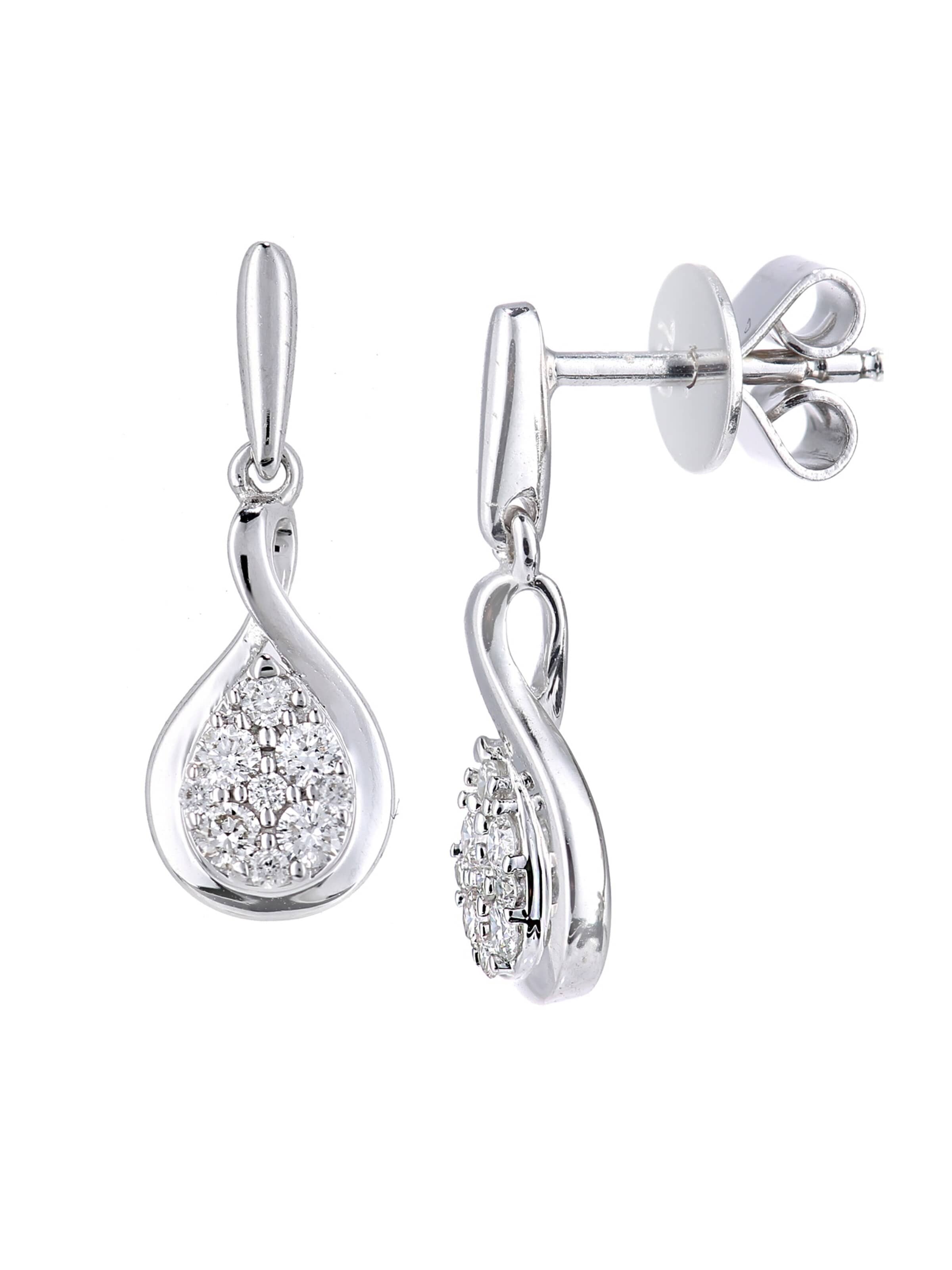 DIAMANT LETERNEL Earrings in Silver