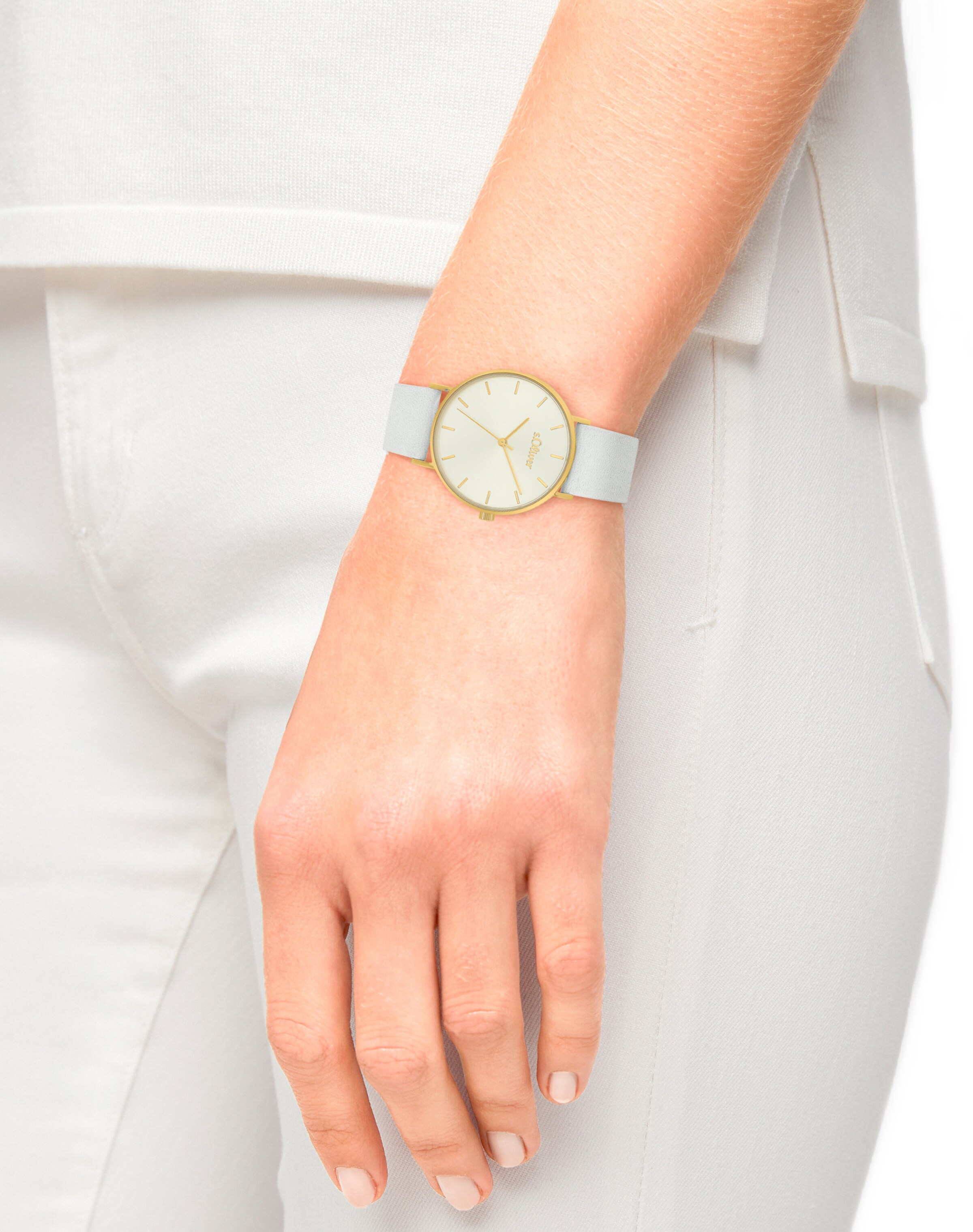Frauen Uhren s.Oliver Uhr in Weiß - RO34421 Frauen Uhren s.Oliver Uhr in Weiß - RO34421