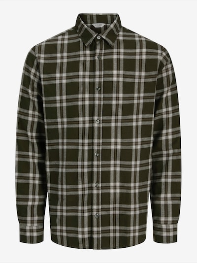 JJ Rebel Koszula 'JREBJETT' w kolorze jodła / białym, Podgląd produktu