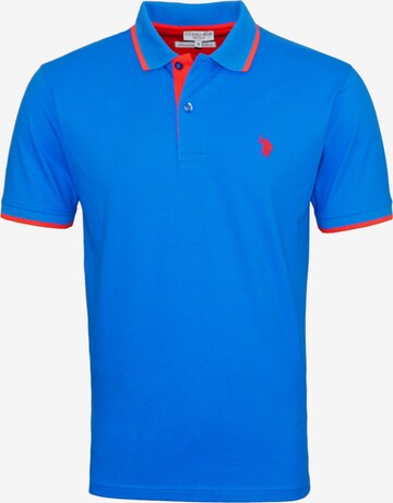 U.S. POLO ASSN. Shirt in Blauw: voorkant