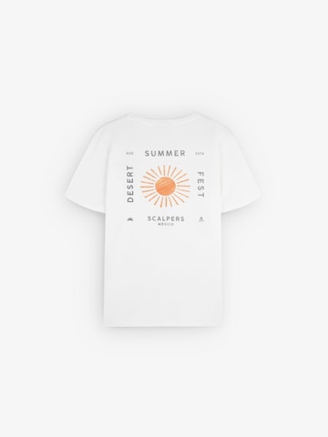 T-Shirt 'Desert' Scalpers en blanc