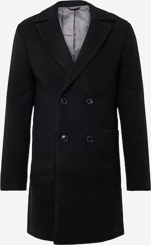 Cappotto di mezza stagione di BURTON MENSWEAR LONDON in nero: frontale