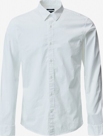 Coupe regular Chemise 'Birmingham' Salsa Jeans en blanc : devant