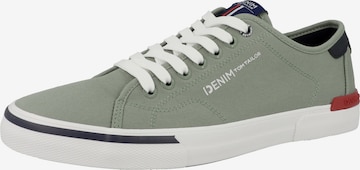 TOM TAILOR Sneaker low i grøn: forside