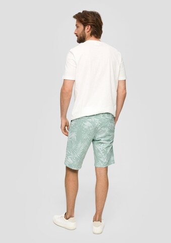 Coupe slim Pantalon s.Oliver en vert