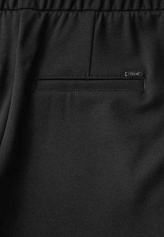 CECIL Slimfit Hose 'Tracey' in Schwarz