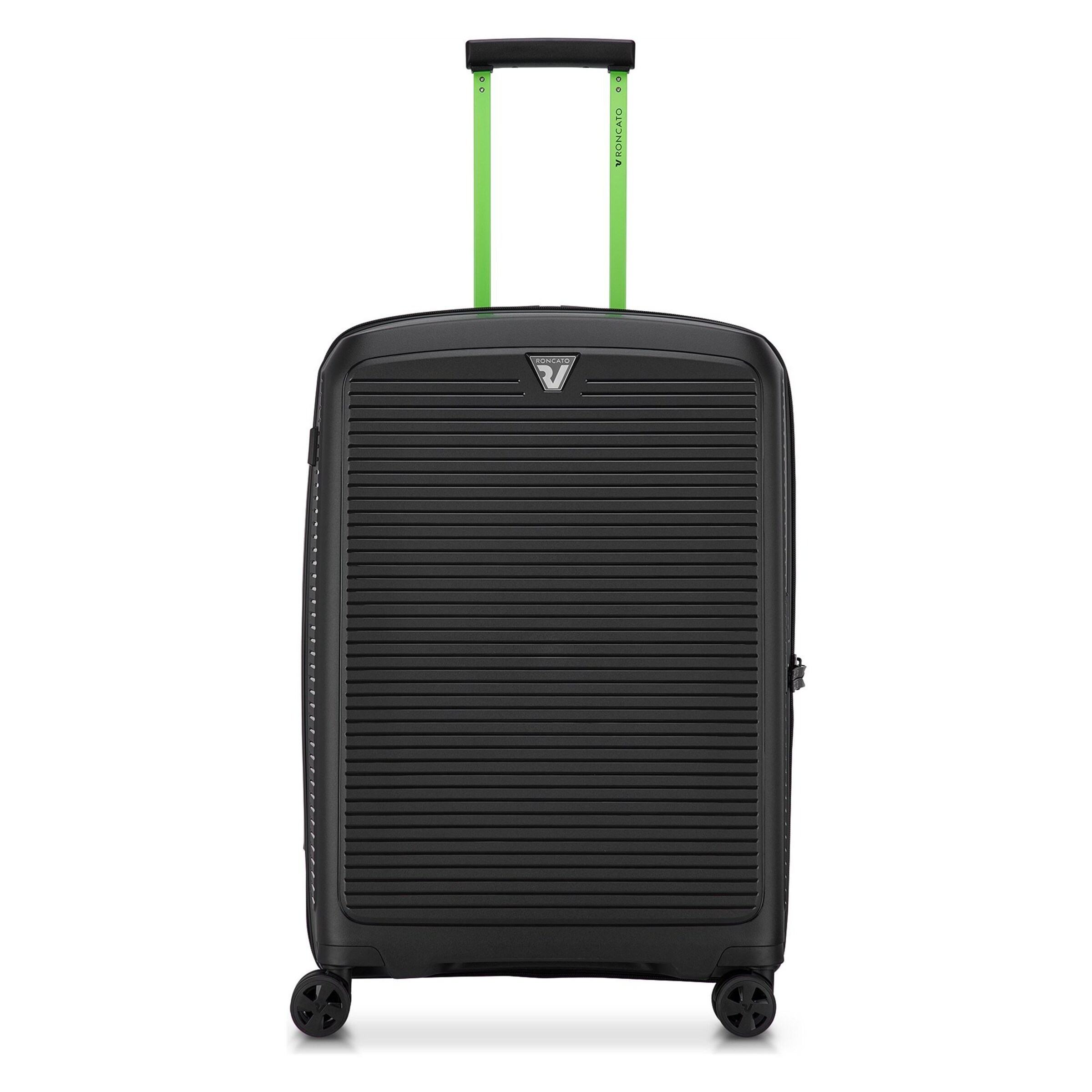 Roncato Trolley 'Arcade' in Schwarz: Vorderseite