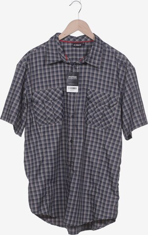 CMP Button Up Shirt in XXL in Grey: front