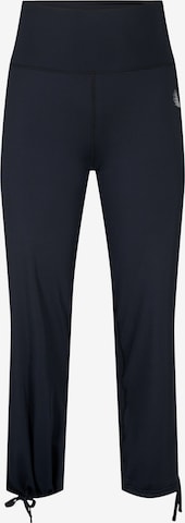 Active by Zizzi Tapered Pants 'Auni' in Black: front