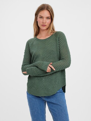 VERO MODA Sweater 'Esme' in Green: front