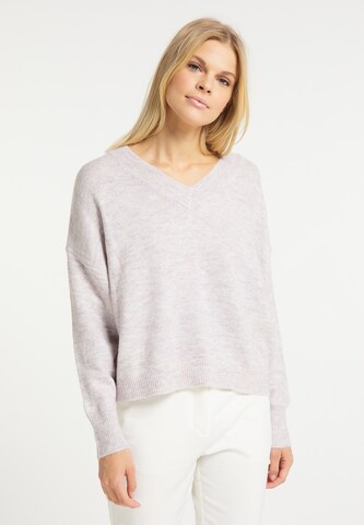 usha WHITE LABEL Pullover in Beige: predná strana