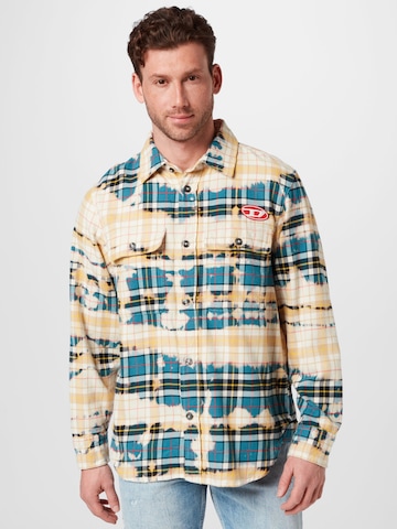 DIESEL - Comfort Fit Camisa em mistura de cores: frente