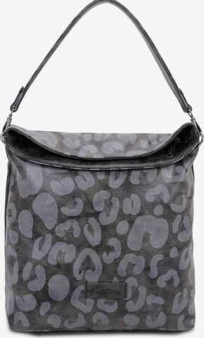 Fritzi aus Preußen Shoulder Bag 'Bike 01' in Black: front