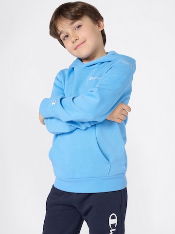 Champion Authentic Athletic Apparel Mikina – modrá: přední strana