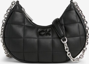 Sac bandoulière Calvin Klein en noir : devant