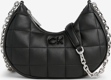 Borsa a spalla di Calvin Klein in nero: frontale