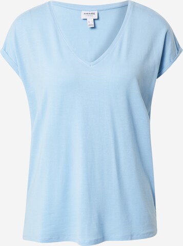 T-shirt 'AVA' VERO MODA en bleu : devant