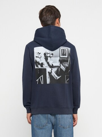 Only & Sons Sweatshirt 'ONSSTORMTROOPER' in Blue: front