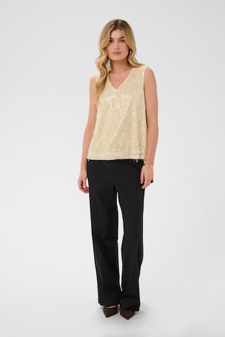 Cream - Blusa 'CRClei' em bege