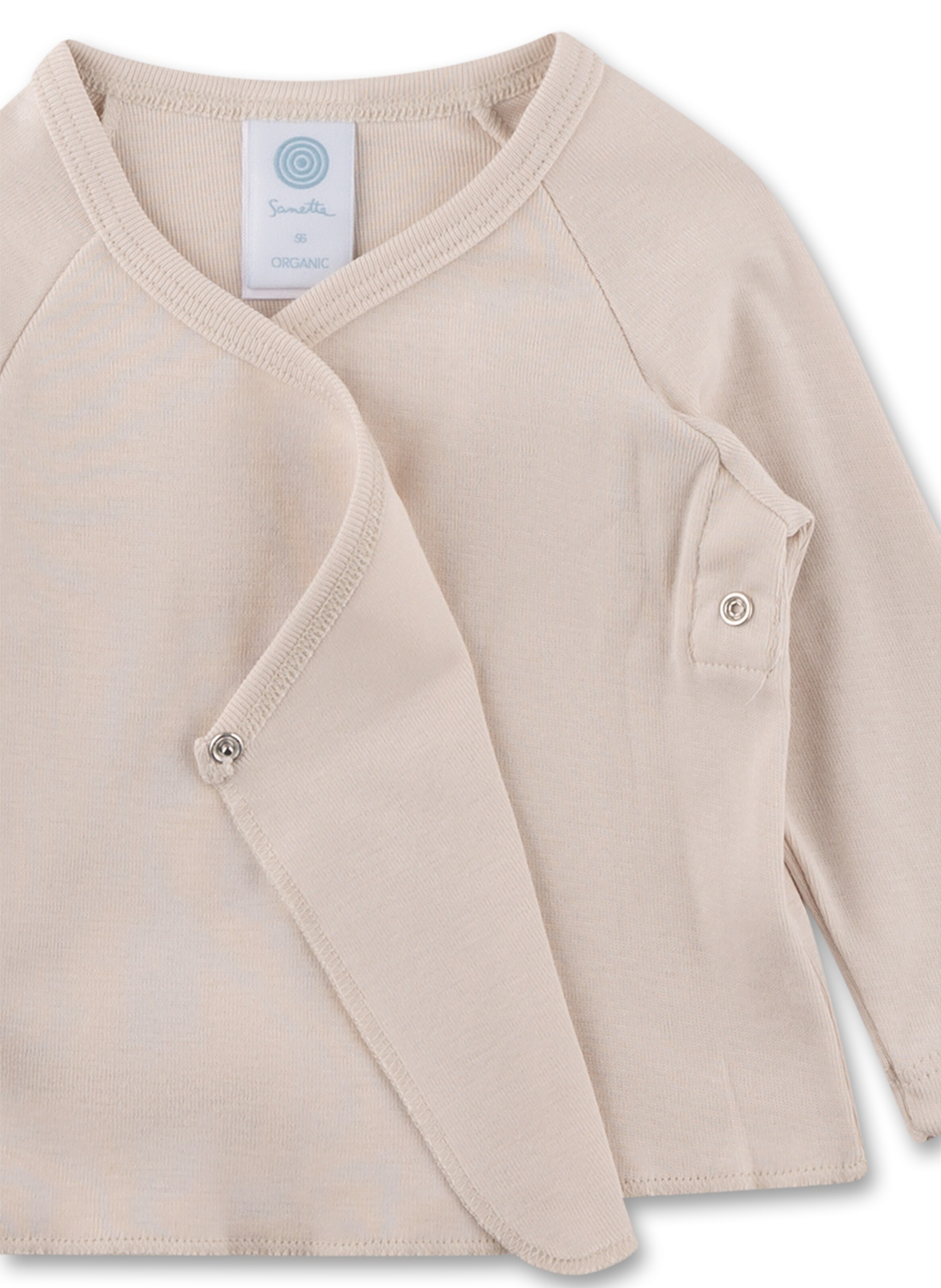 Sanetta Wickelshirt in Beige