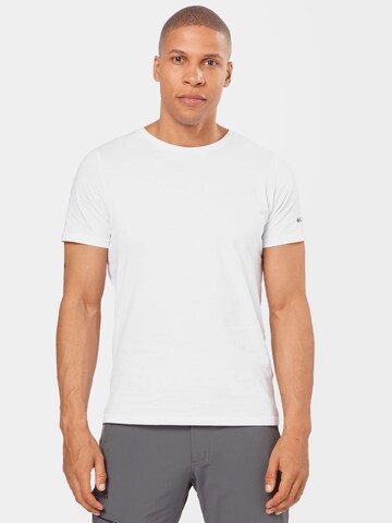 COLUMBIA T-Shirt in Weiß: predná strana