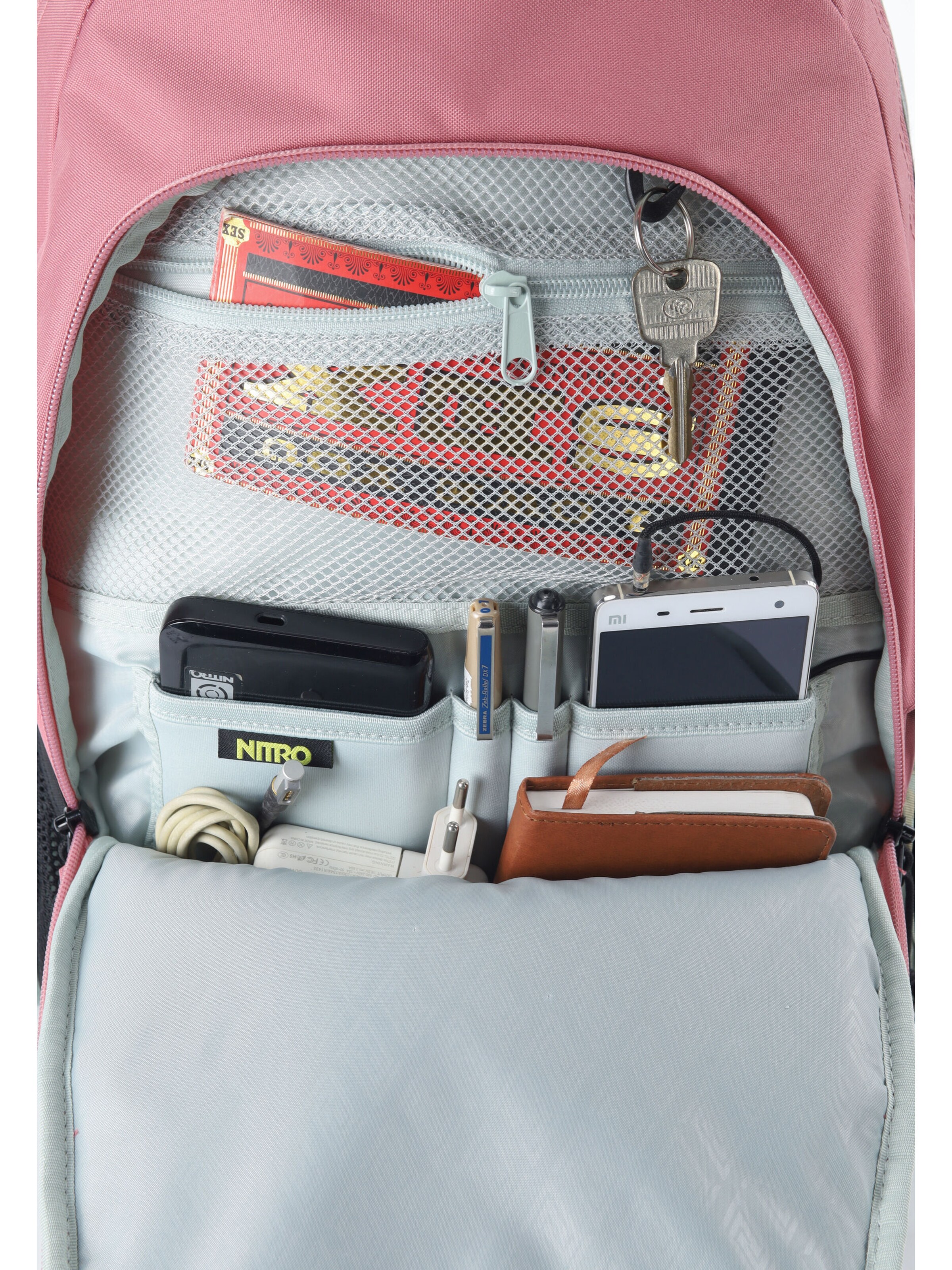 NitroBags Rucksack 'STASH 29' in Rot