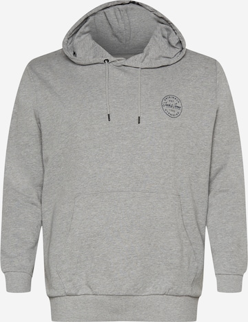 Jack & Jones Plus Sweatshirt 'Shark' in Grey: front