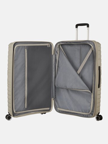 Trolley 'FLYTWIST SPINNER 78/29 TSA EXP' di American Tourister in beige