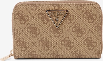 GUESS Portemonnaie 'Laurel II' in Braun: Vorderseite