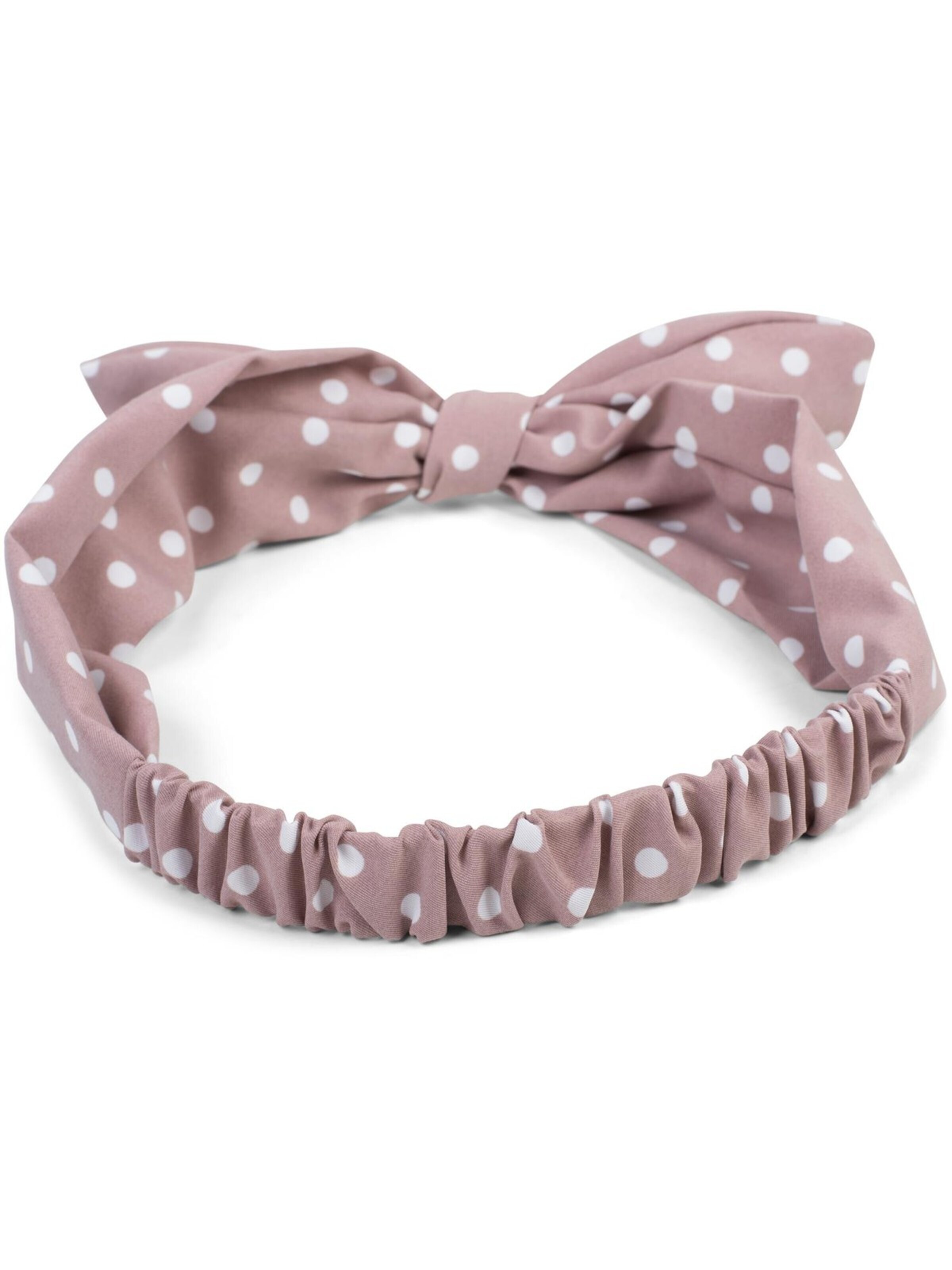 styleBREAKER Haarschmuck 'Haarband mit Punkte Muster und Schleife'‌‌‌‌‌‌‌‌‌‌ in Pink