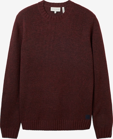 Pullover di TOM TAILOR in rosso: frontale