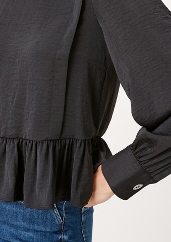 s.Oliver Bluse in Schwarz