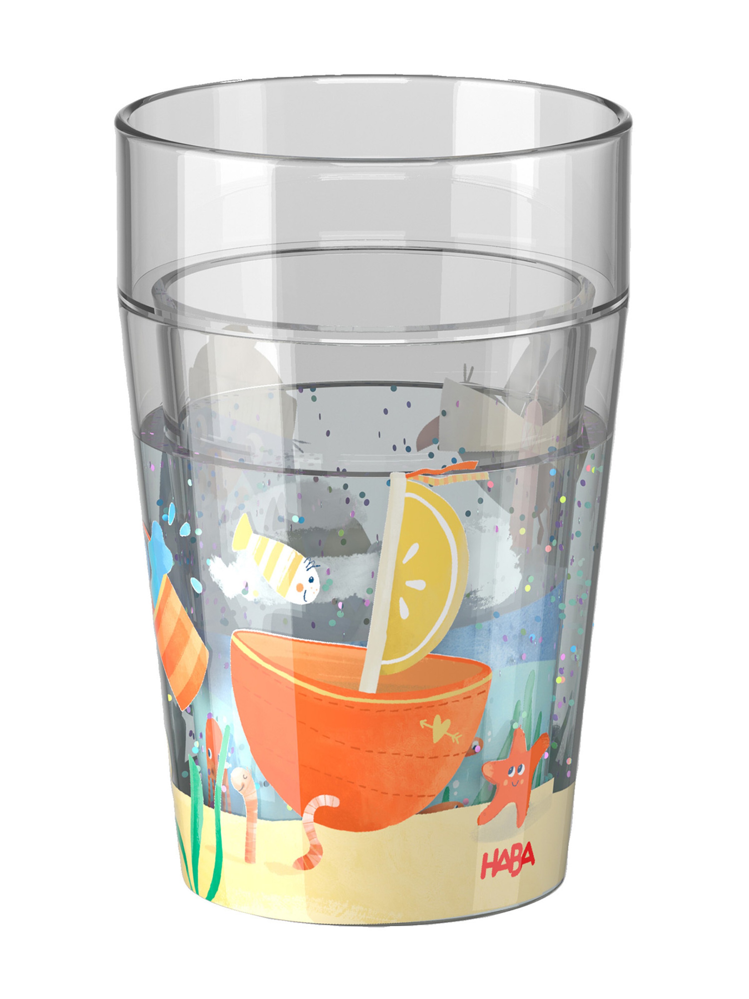 HABA Becher ' Glitzerbecher ' in Mischfarben