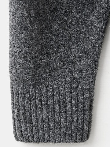 MANGO Pullover 'ESTRELLA' in Grau