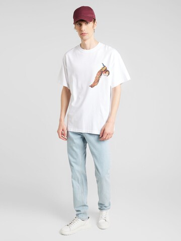 Soulland T-Shirt 'Kai' in Weiß
