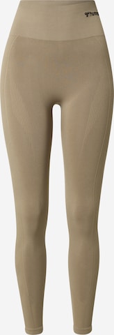 Pantalon de sport Hummel en vert : devant