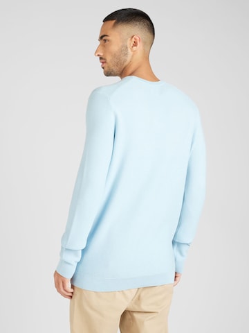 MUSTANG Sweater 'Elliot' in Blue