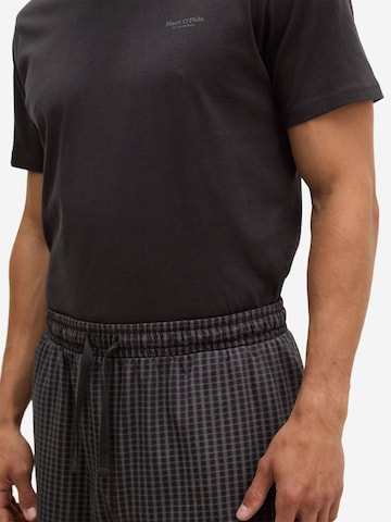 Marc O'Polo Pyjama kort ' Shorty Classic ' in Zwart