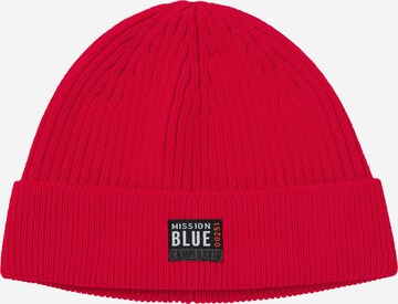 CAMP DAVID Beanie in Red