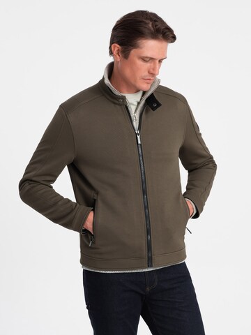 Ombre Between-Season Jacket 'OM-JANP-0138' in Green: front