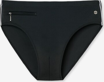 Maillot de bain SCHIESSER en noir : devant