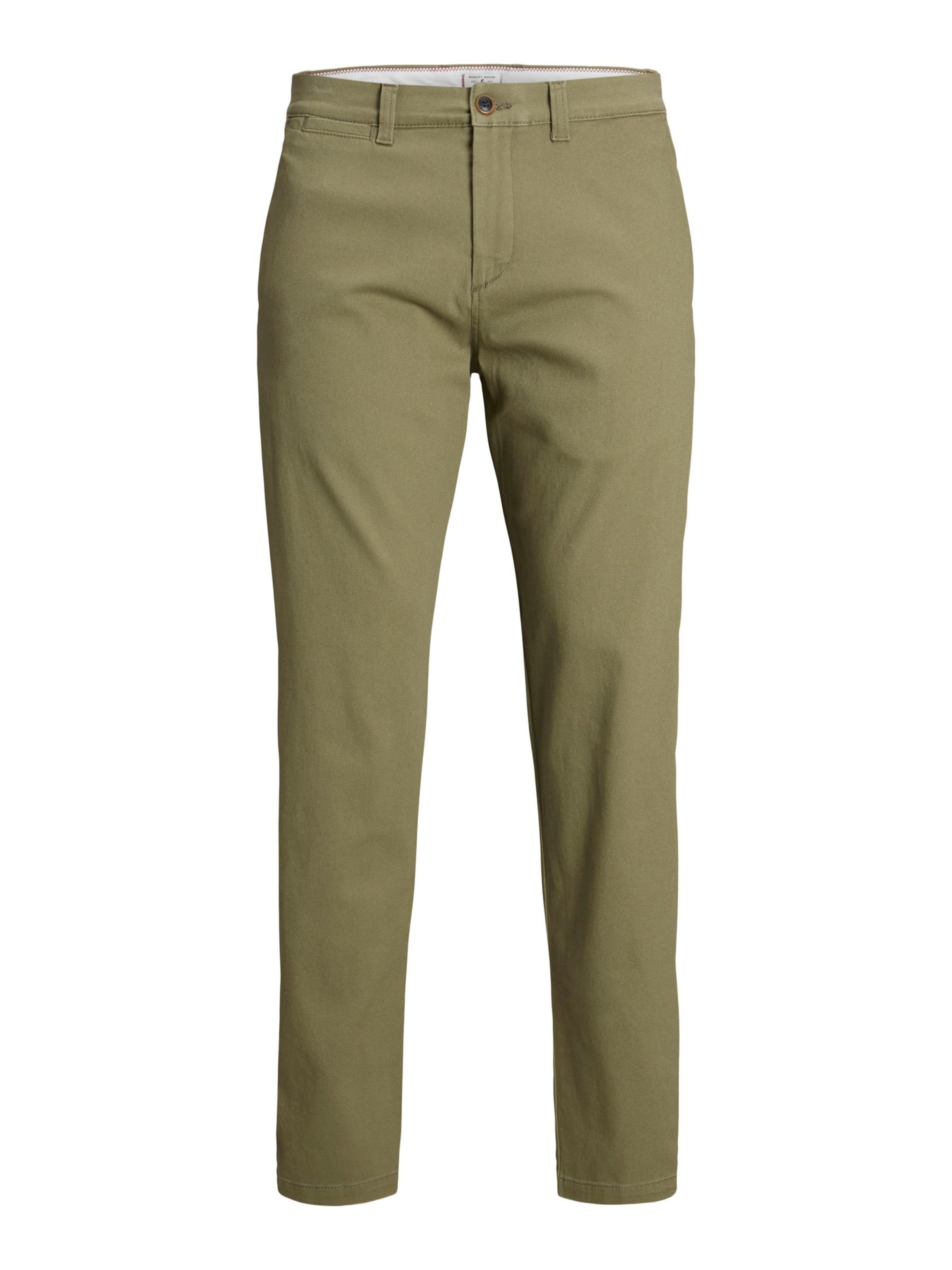 Loosefit Pantaloni chino 'JPSTKane JJDave' di JACK & JONES in verde: frontale