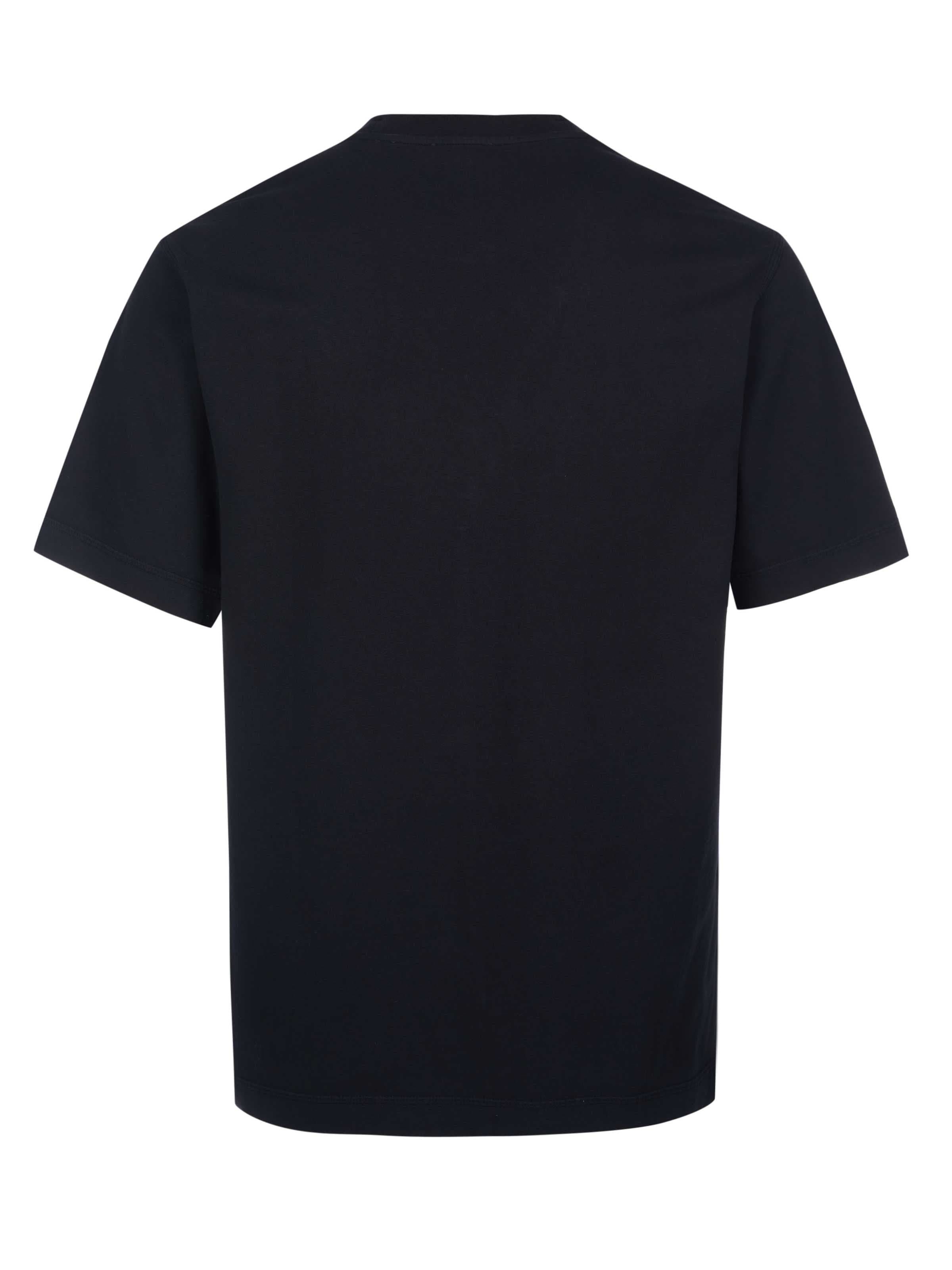 Felpa 'Burberry T-Shirt' di BURBERRY in nero