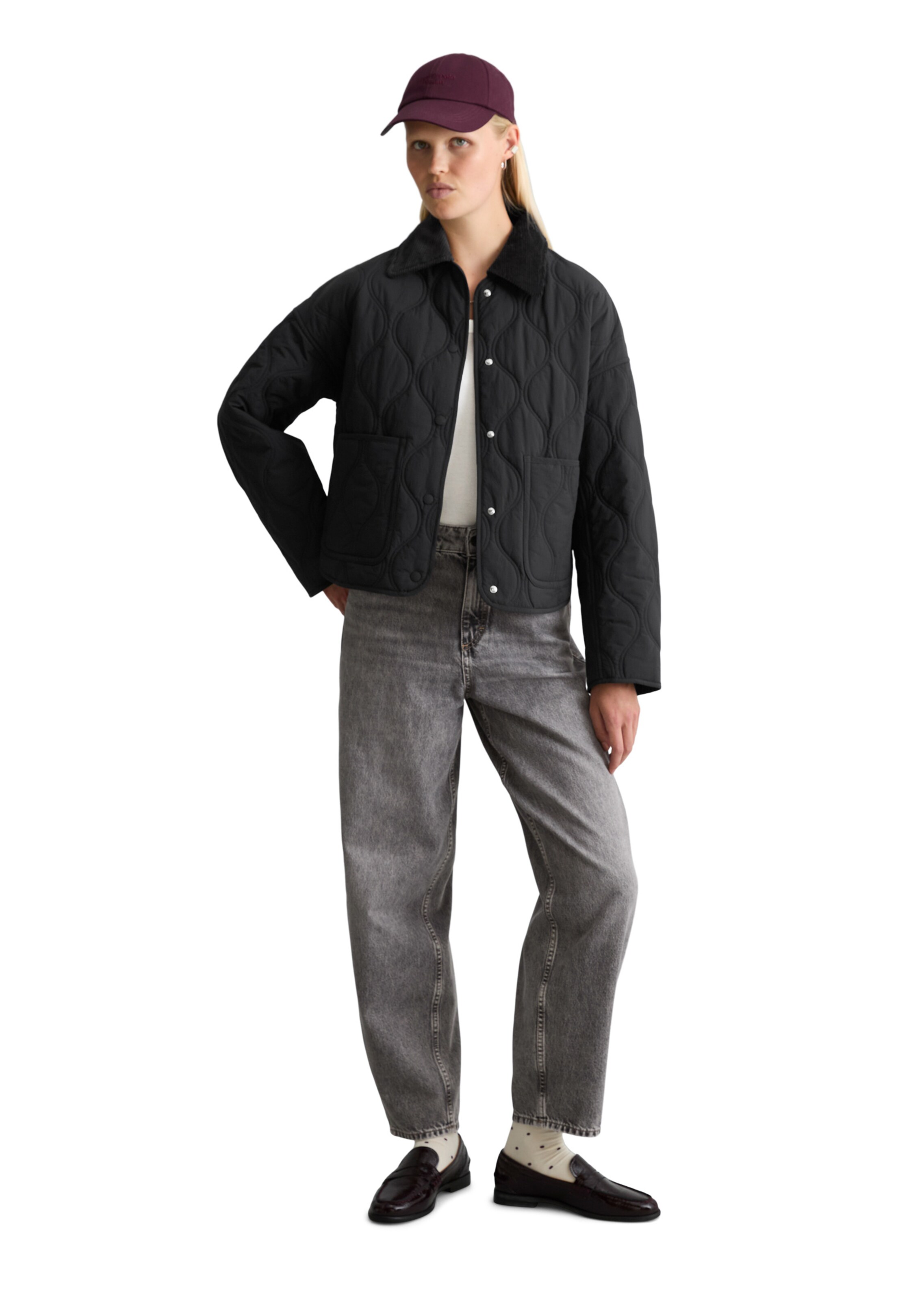 Marc O'Polo DENIM Between-season jacket in Black