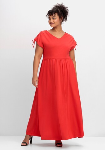 SHEEGO - Vestido en rojo