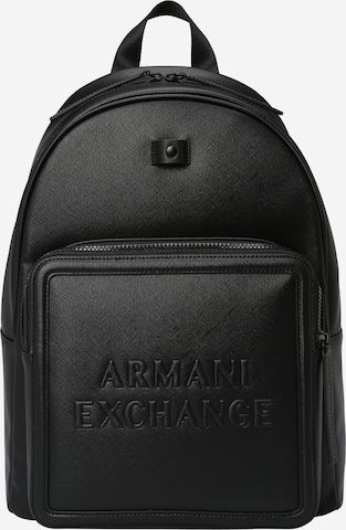 ARMANI EXCHANGE Rugzak in Zwart: voorkant