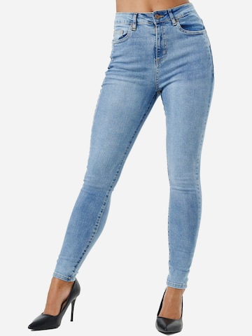 Tazzio Skinny Jeansy 'F107' w kolorze niebieski: przód